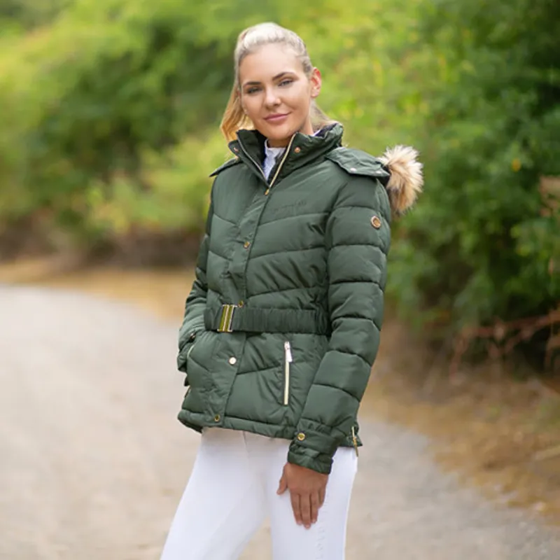 Coldstream Cornhill Quilted Coat - - Fern Green